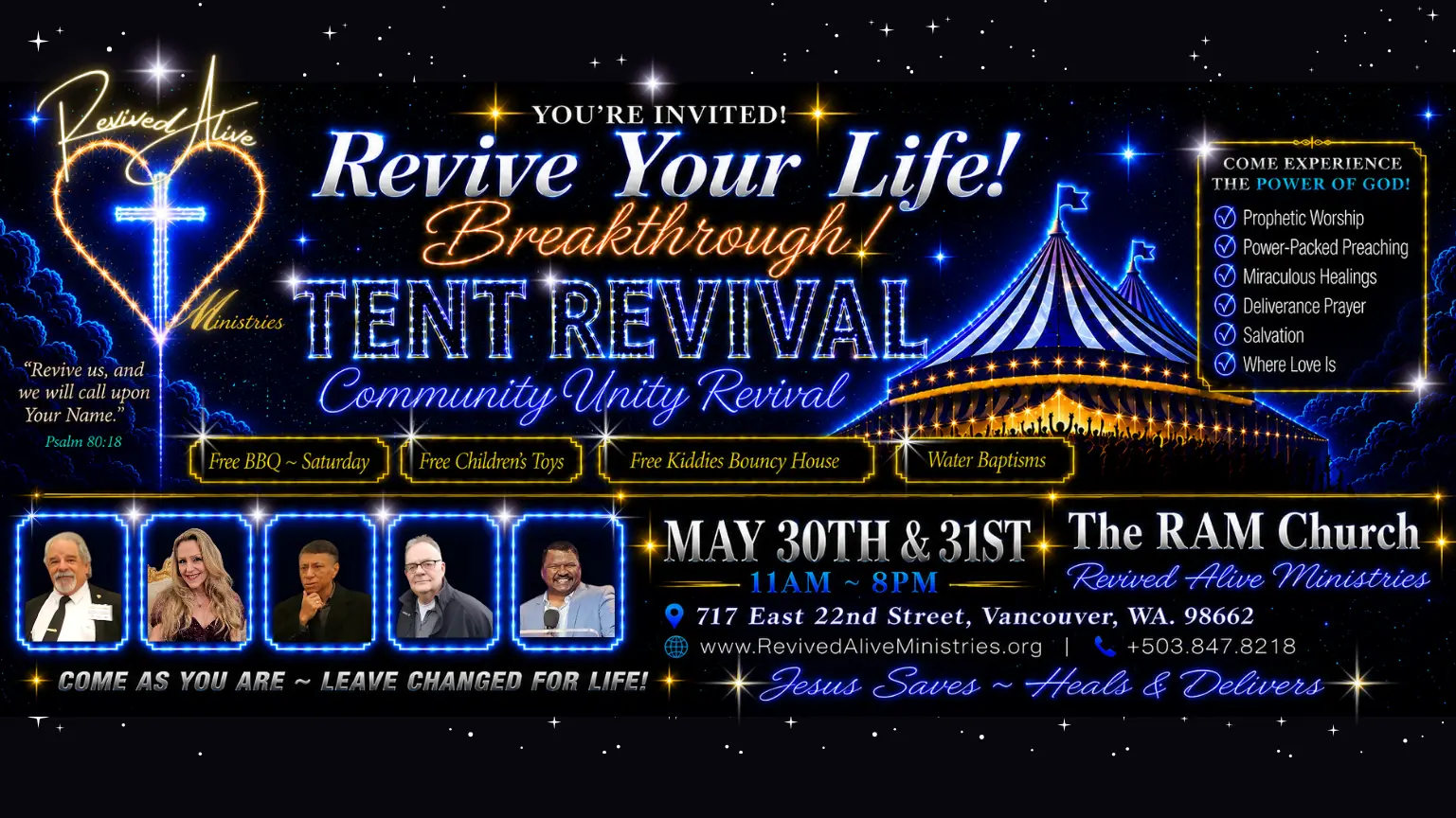Revive Your Life REVIVAL BANNER (Website)